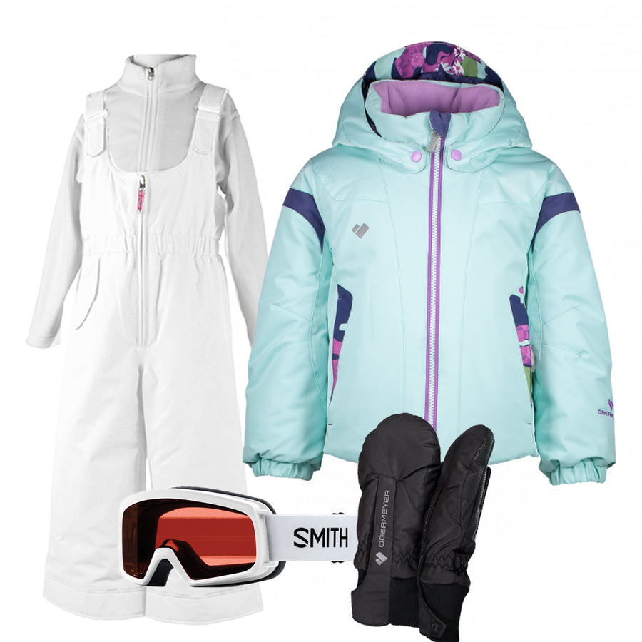 Children’s Ski Gear Outfit (Frosty/White- Premium)