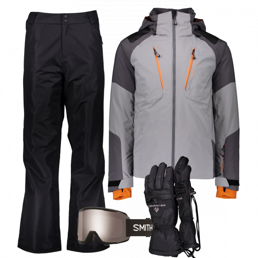 Men’s Ski Gear Outfit (Fog/Black)