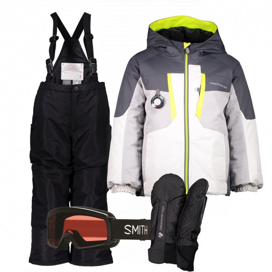 Children’s Ski Gear Outfit (Fog/Black)