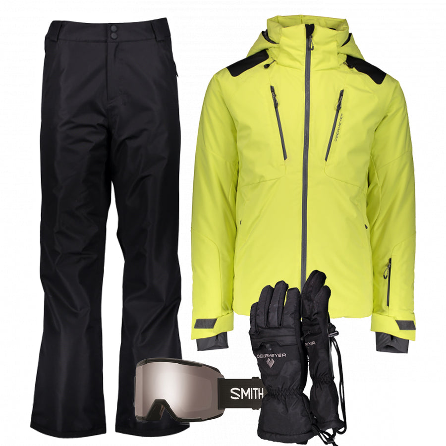 Men’s Ski Gear Outfit (Flare/Black)
