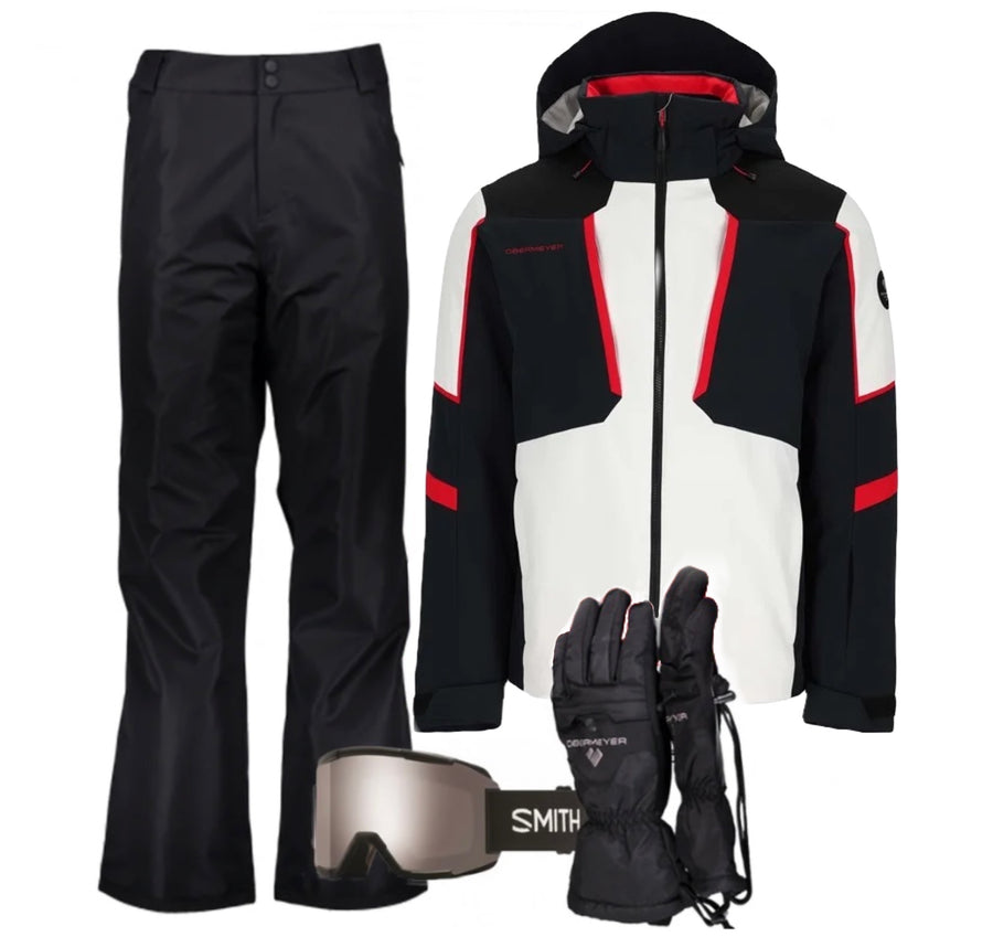 Men’s Ski Gear Outfit (Polar/Black)
