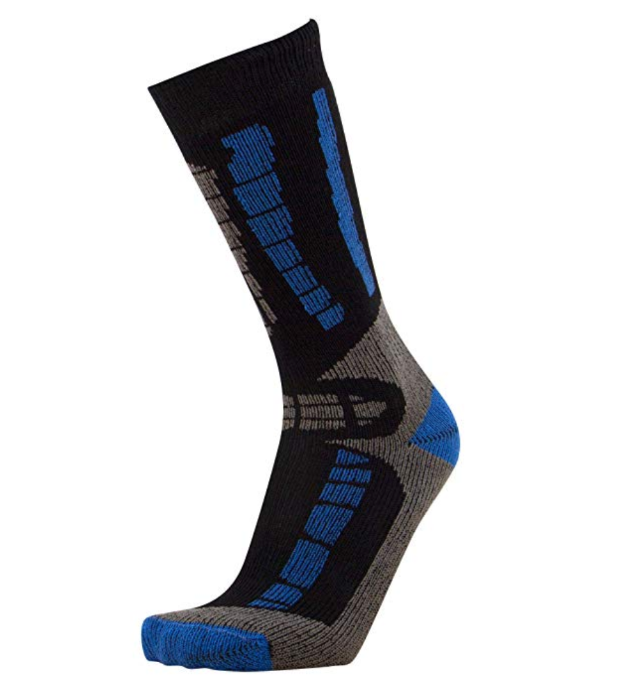 Youth Merino Ski Socks (Blue)