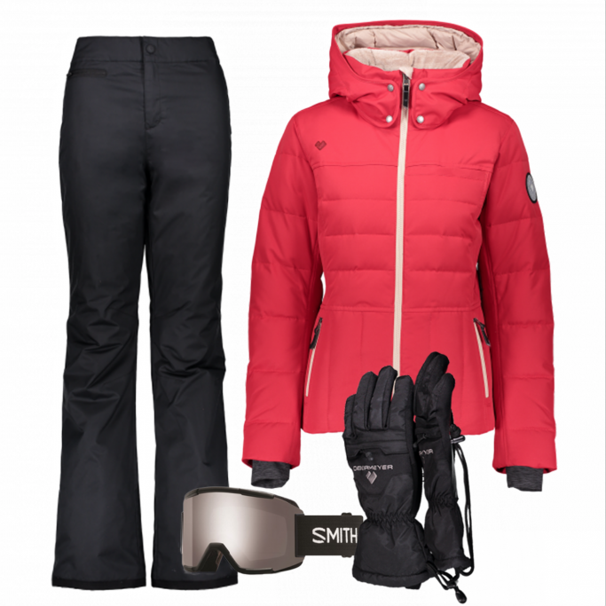 Women’s Ski Gear Outfit (Starburst/Black)